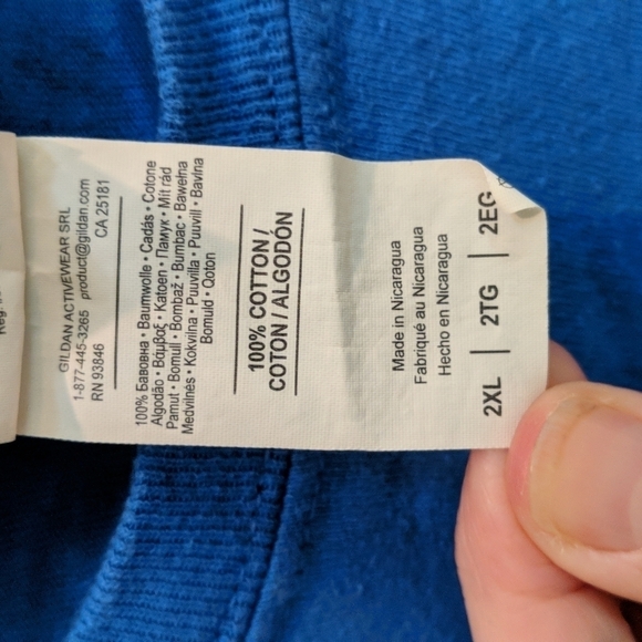 Gildan Men's Short Sleeve Graphic Sarcastic Tee Size 2XL - Picture 3 of 5